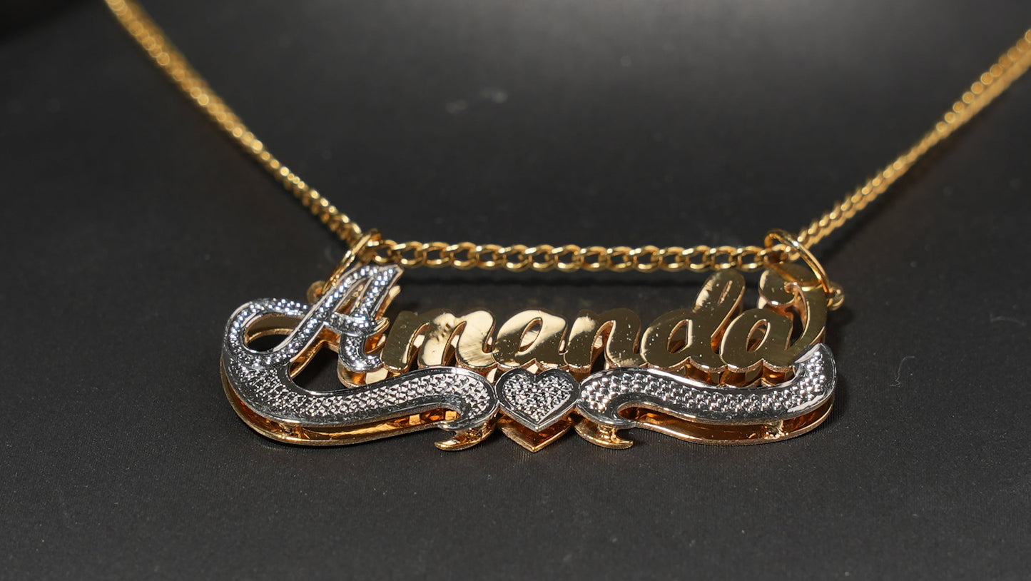 Amanda Style Nameplate
