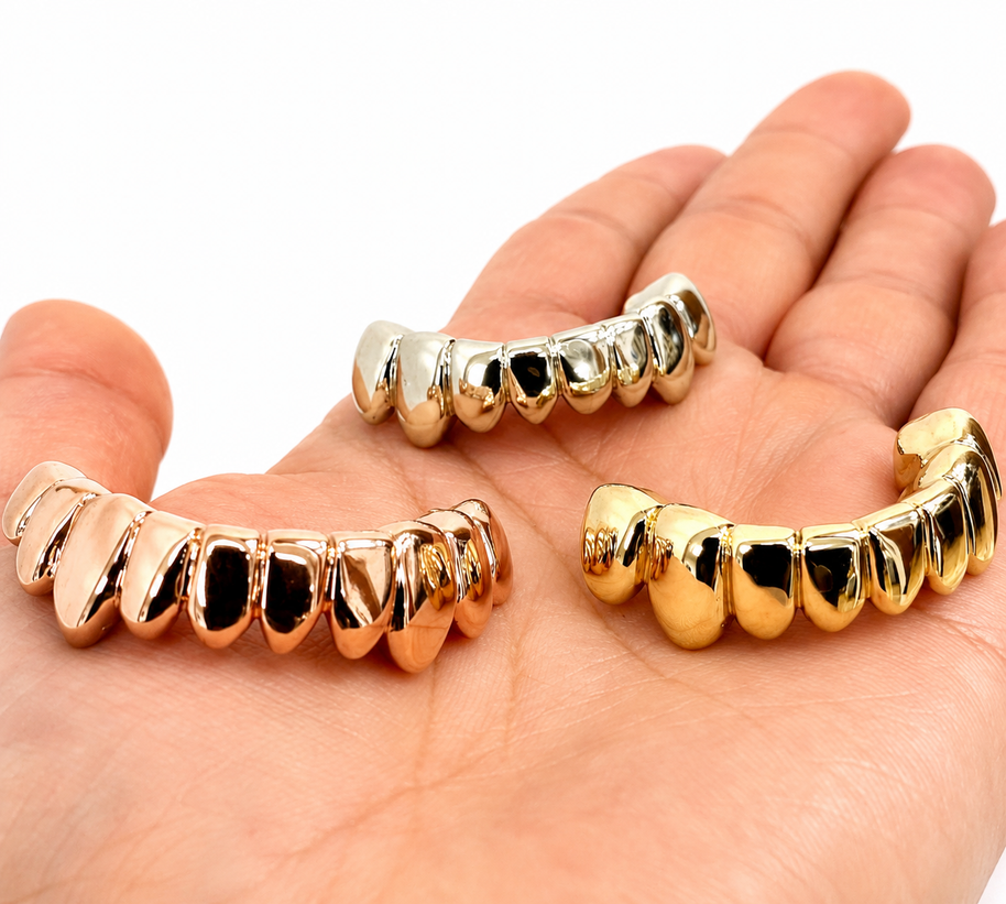 Custom Gold & Diamond Grillz