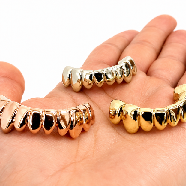 Custom Gold & Diamond Grillz