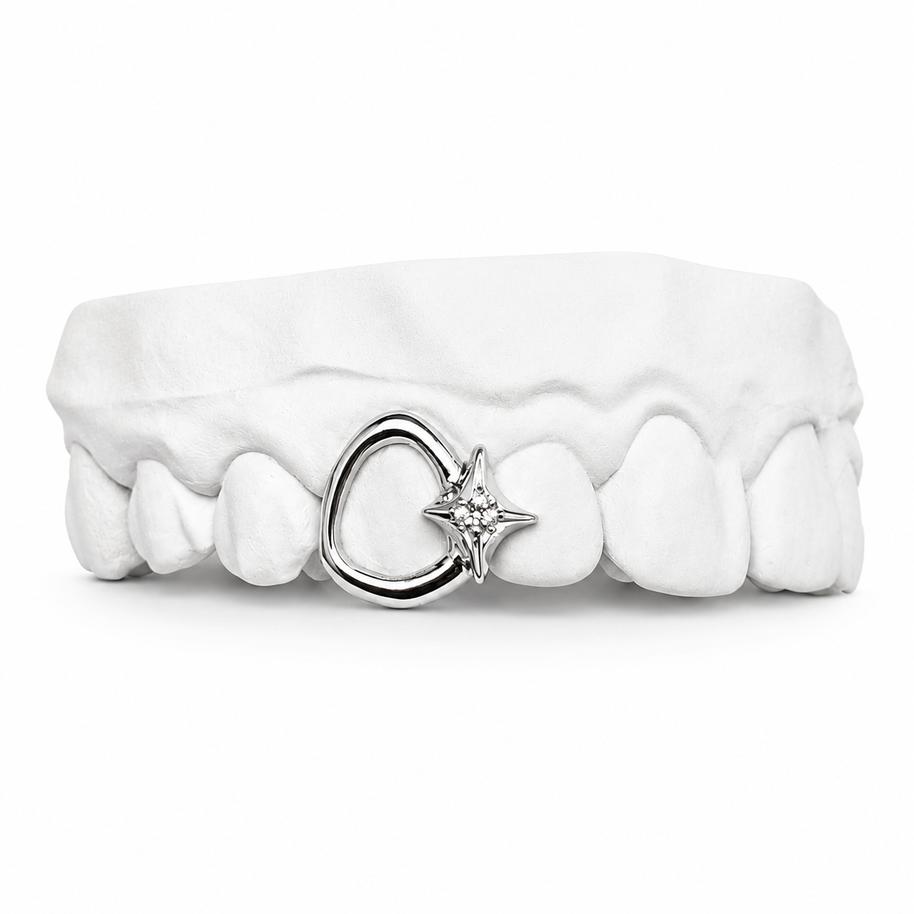 Diamond Star Tooth Grill -Custom Single Tooth Grillz