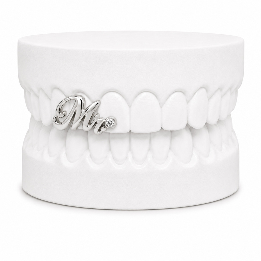 Custom Mr. Wedding Grillz