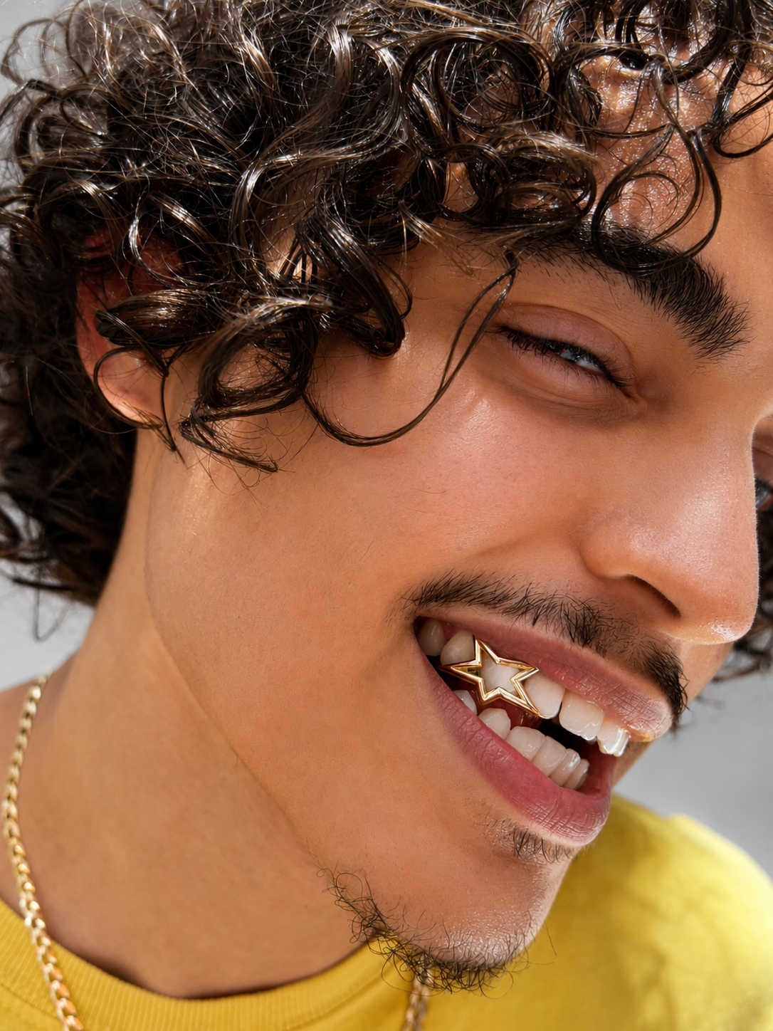 Floating Star Grill | Silver, Gold Plated & 10K Gold | Philly Diamond