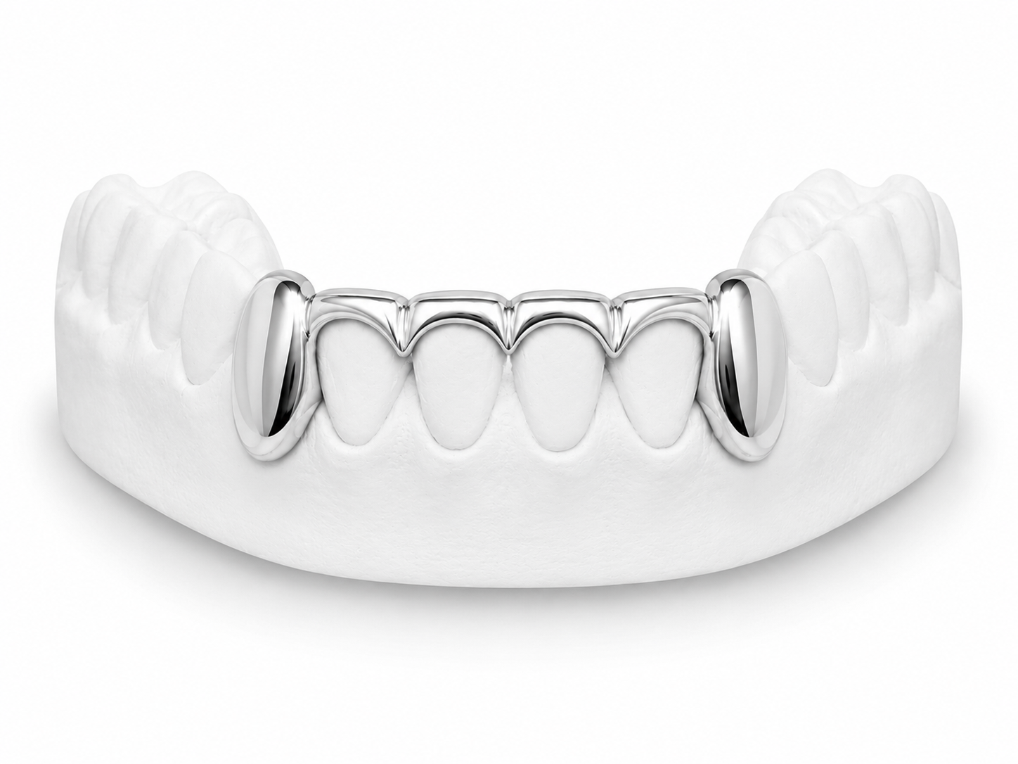 Custom Solid Fang Grillz (Bottom)