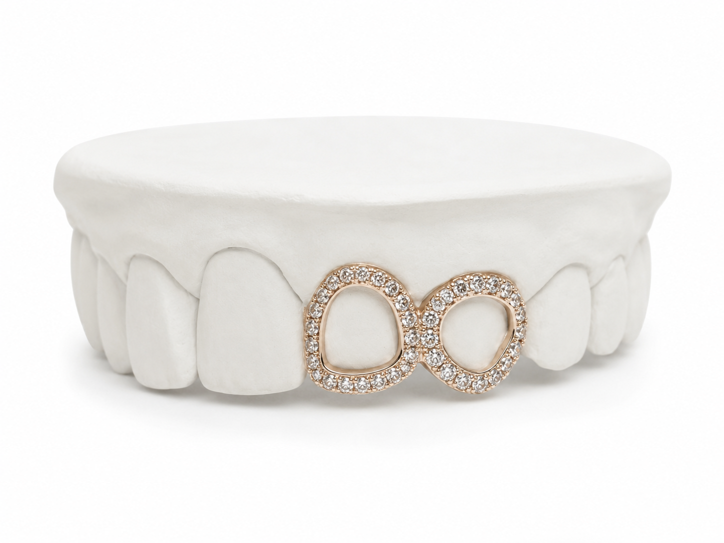 Custom Diamond Open Face Grill