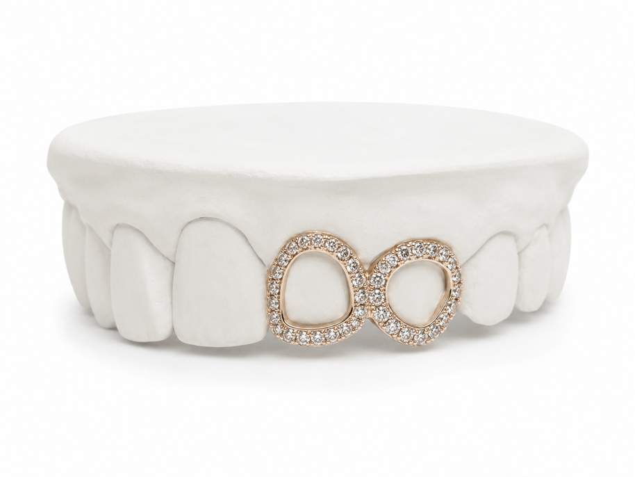 Custom Diamond Open Face Grill