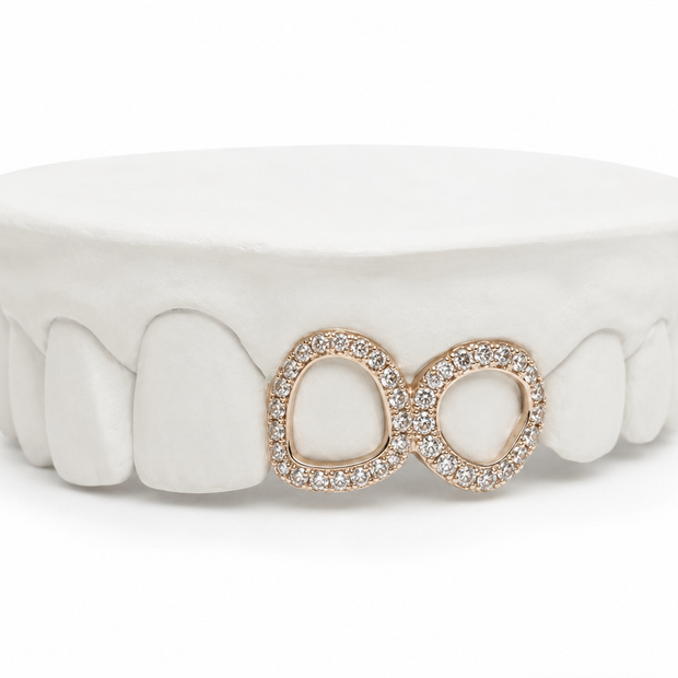 Custom Diamond Open Face Grill
