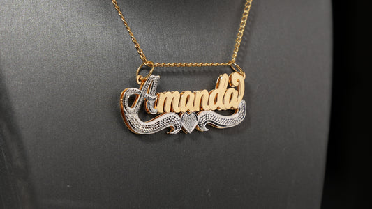 Amanda Style Nameplate