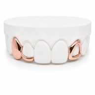 Custom Fang & Open Face Grillz (3 Tooth Top)