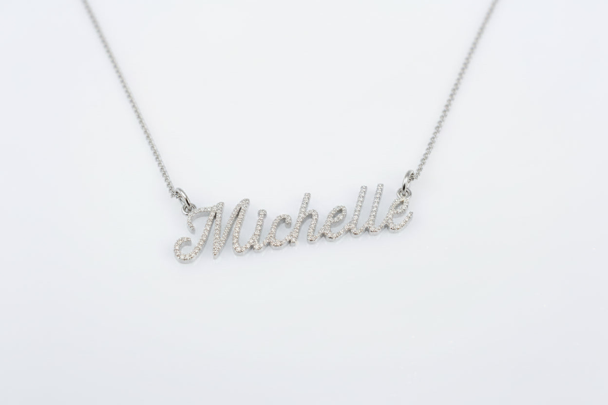 Lynette Style Nameplate