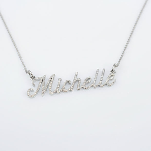 Lynette Style Nameplate