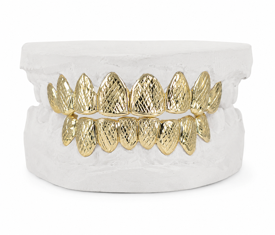 Custom Gold & Diamond Cut Grills