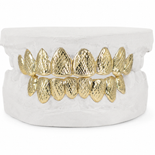 Custom Gold & Diamond Cut Grills