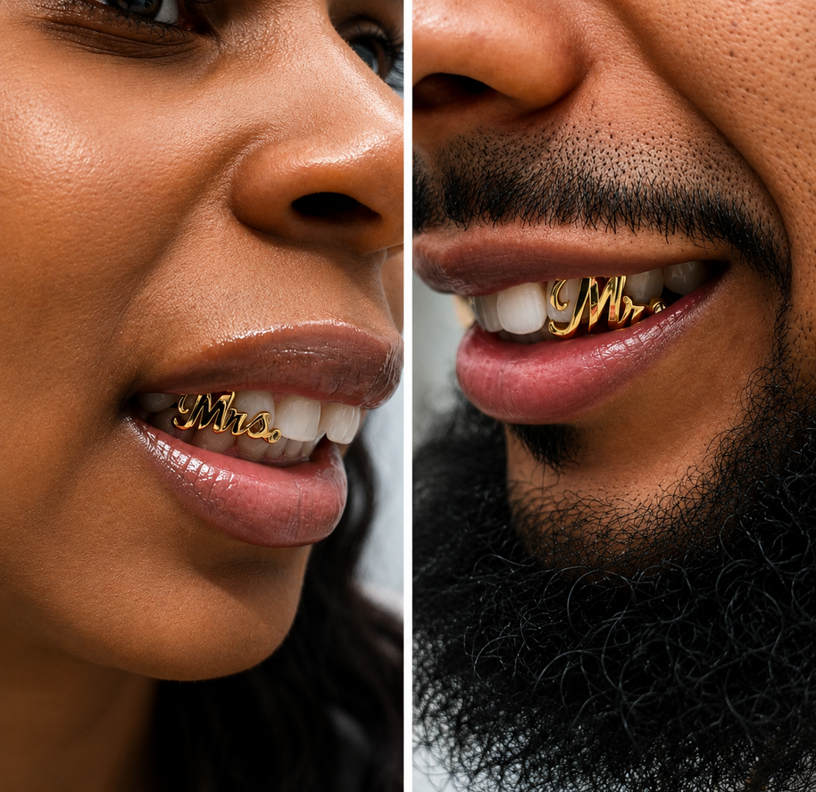 Custom Mr. Wedding Grillz