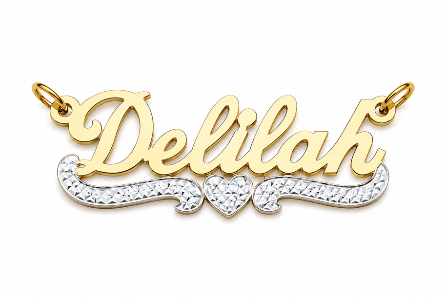Delilah Style Nameplate