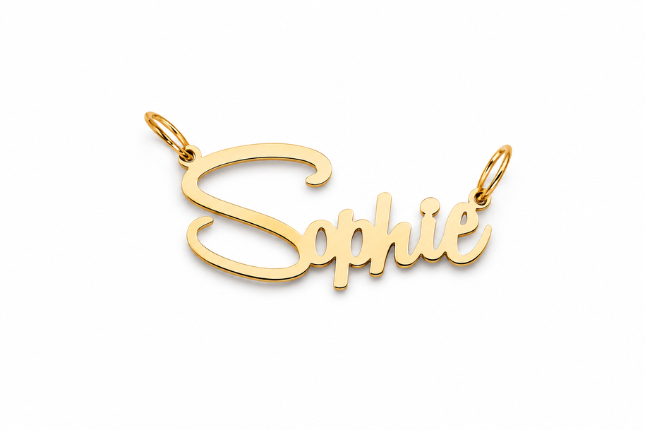 Sophie Style Nameplate